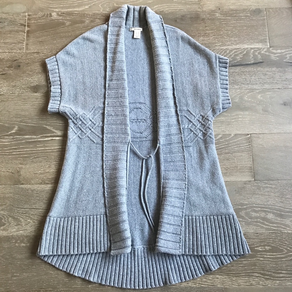 DKNY Jeans Women's Shawl Collar Sweater Sz XL